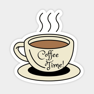 Coffee Time Cafe Magnet