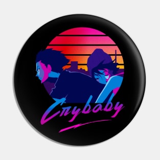 Crybaby 80s Pin