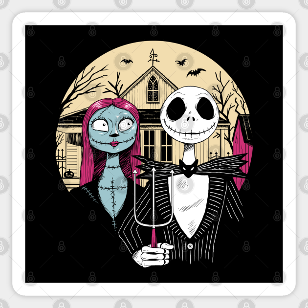 Nightmare Gothic - Nightmare Before Christmas - Sticker