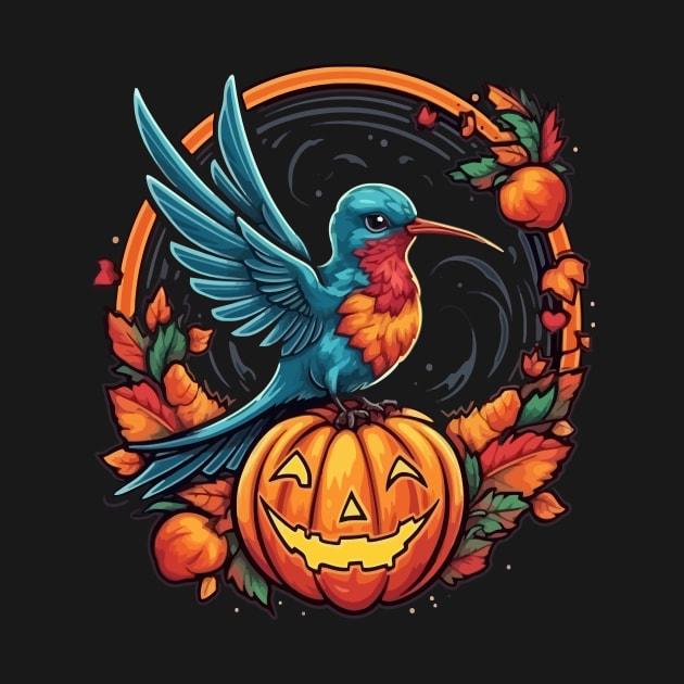 Hummingbird Halloween by JH Mart