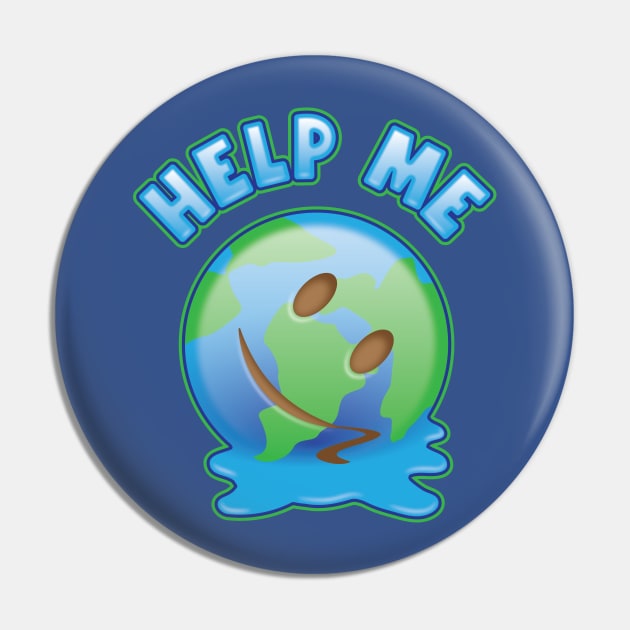 Help the Earth from melting Pin by Daribo