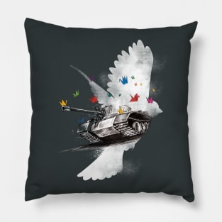 Peace in War Pillow