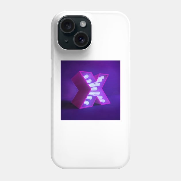 X, "X" Phone Case by Rafael-Azana