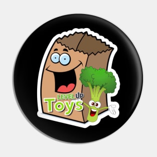 Level Up Toys Pin