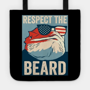 Respect The Beard USA Bearded Dragon Tote