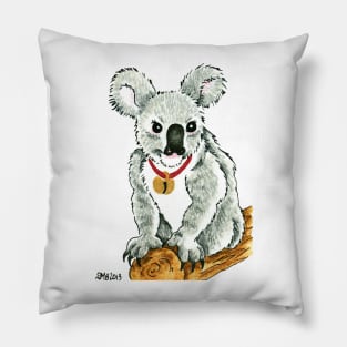 2013 Holiday ATC 13 - Koala with Sleigh Bell Pillow