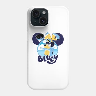 Bluey and Bingo Family Birthday Father Phone Case