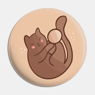 Playful Cat Pin