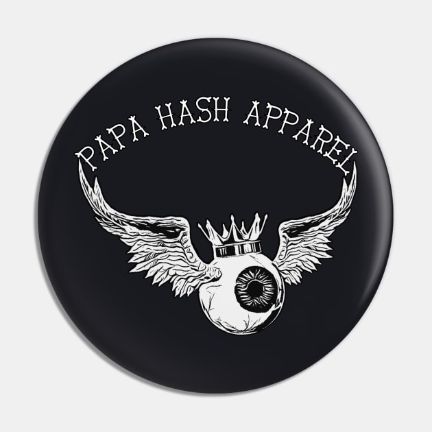 Papa Hash Apparel: Eye of the Beholder Pin by Papa Hash's House of Art