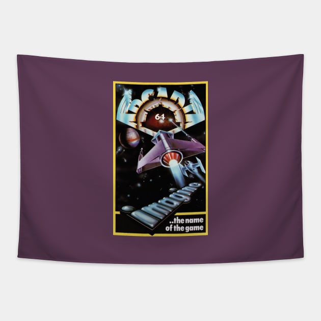 Arcadia - Commodore 64 Tapestry by RetroTrader