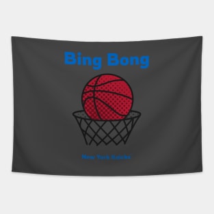 Bing Bong New York Knicks Spoof Tapestry