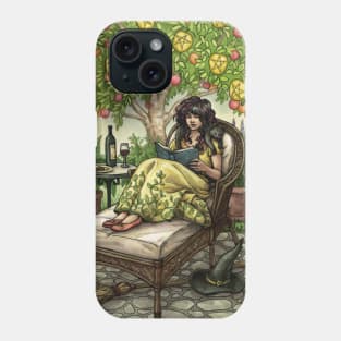 Everyday Witch Tarot - 9 of Pentacles Phone Case