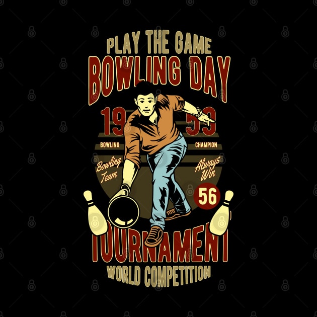 Vintage Bowling Day by RockabillyM