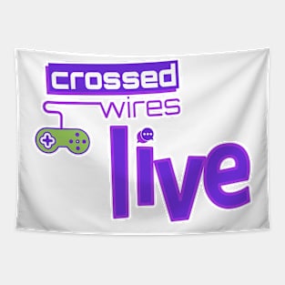 Crossed Wires Live Tapestry