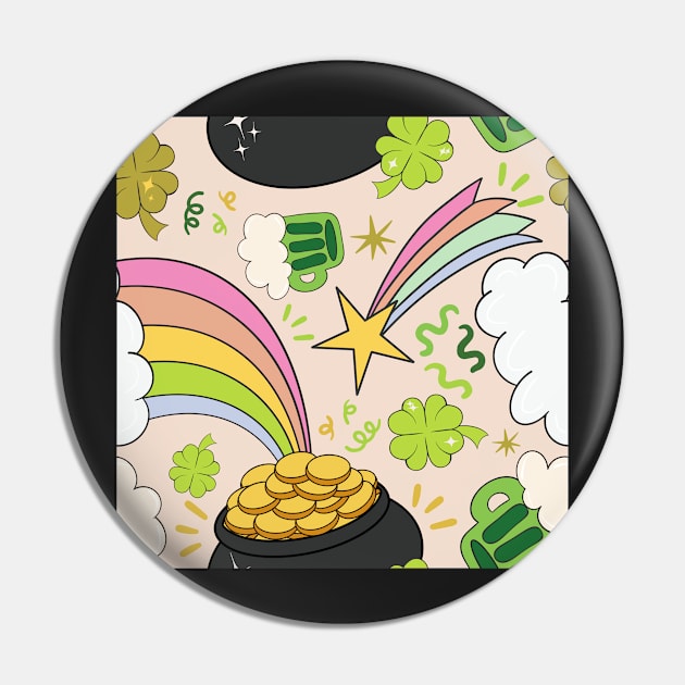 Lucky Irish Pin by Milibella