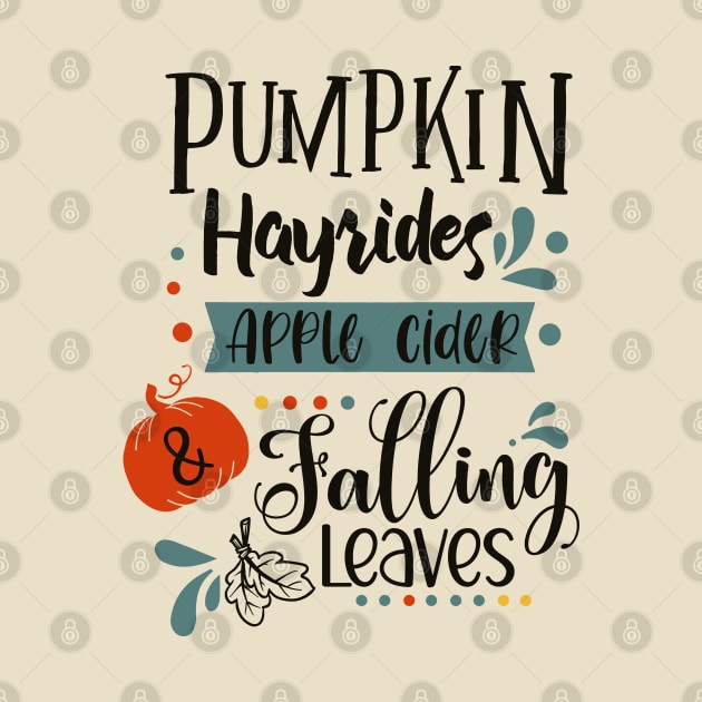 Pumpkins Hayrides Apple Cider and Falling Leaves by TVmovies