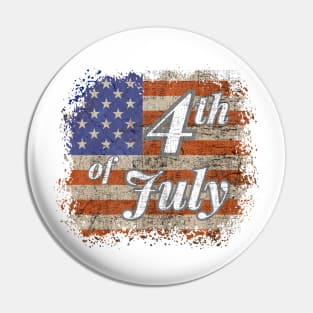 4th of july Pin