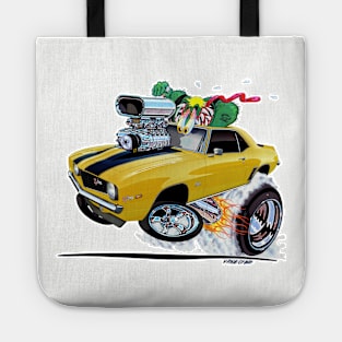 Z Rated 69 Camaro Yellow Tote