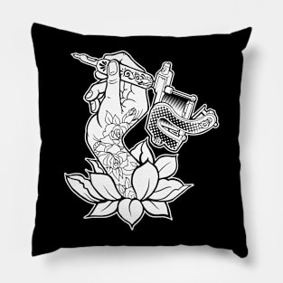 LET'S GET TATTOOED Pillow