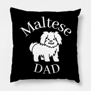 Maltese DAD Pillow