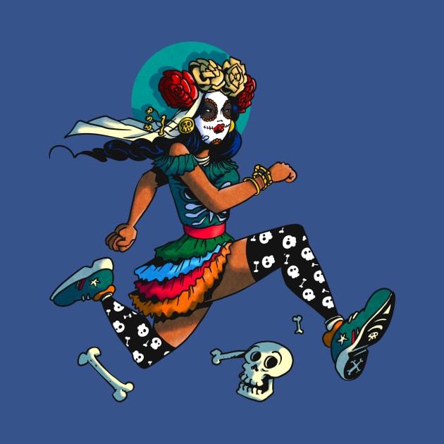 Runner Mexican Girl by TomiAx