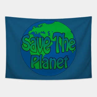 save the planet Tapestry