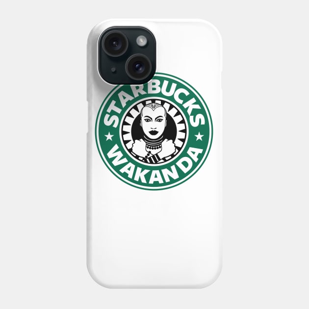 Starbucks Wakanda Phone Case by zerobriant