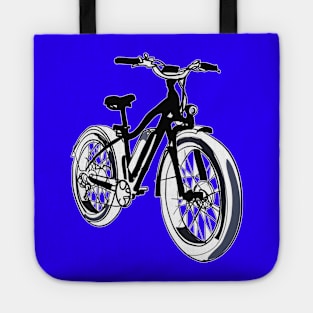 Bicycle illustration Tote