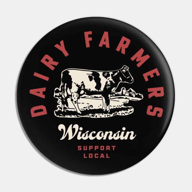 Wisconsin Dairy Farmers Milk Cows Dairy Farms Pin by PodDesignShop