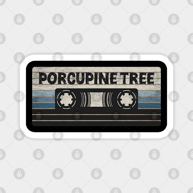 Porcupine Tree Mix Tape Magnet by getinsideart