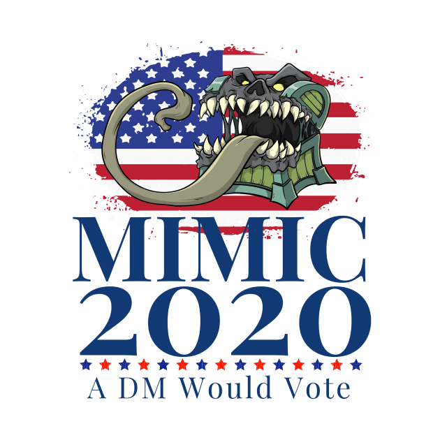 Funny Mimic Elections DM Would Vote Gift Electioneering 2020 by TellingTales