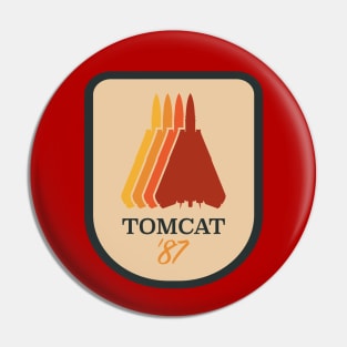 F-14 Tomcat (Small logo) Pin