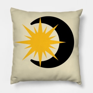 Sun and Moon Pillow