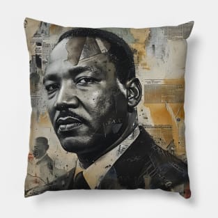 Inspire Unity: Festive Martin Luther King Day Art, Equality Designs, and Freedom Tributes! Pillow