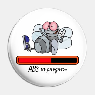 Abs in progress Pin