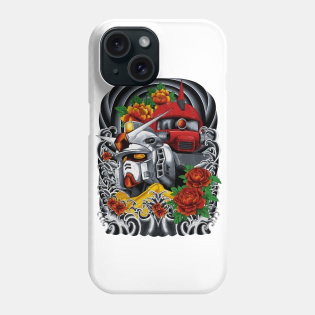 Gundam T-shirt Phone Case by opoyostudio