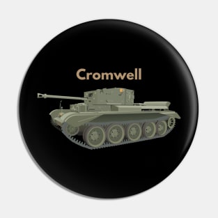 Cromwell WW2 British Tank Pin