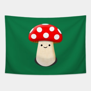 Cute Kawaii Mushroom Tapestry