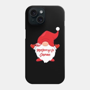 The Motorcycle Gnome Matching Family Group Christmas Pajama Phone Case