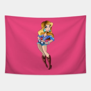 Abby the Cowgirl Tapestry