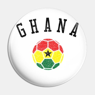 Ghana Soccer Team Heritage Flag Pin