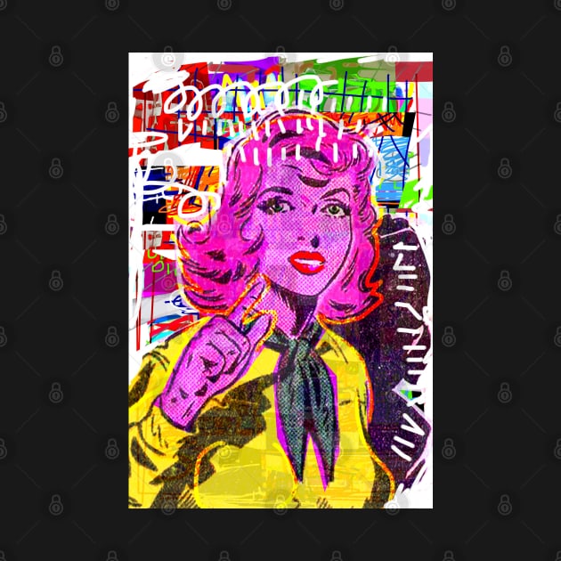 pop art girl by Sauher