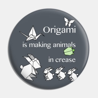 Origami Pin