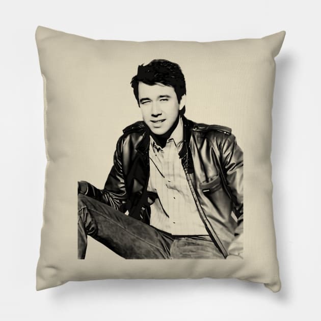 Bill Hicks /// Vintage Style Design Pillow by NumbLinkin