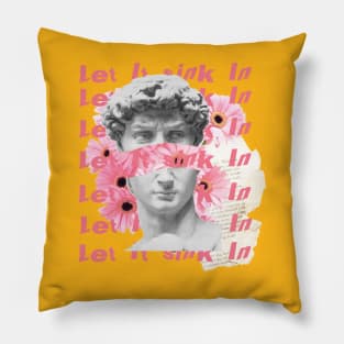 Street Fashion Botanical Rome Pillow