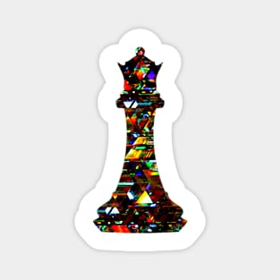 Chess Piece - The Queen 3 Magnet