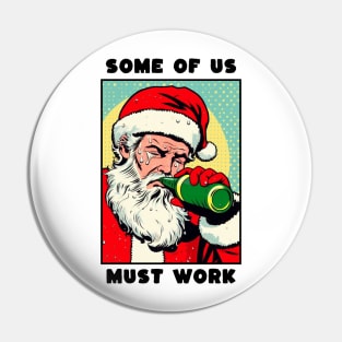 working santa Pin