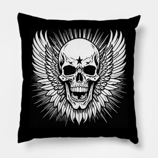 Skull Star Pillow