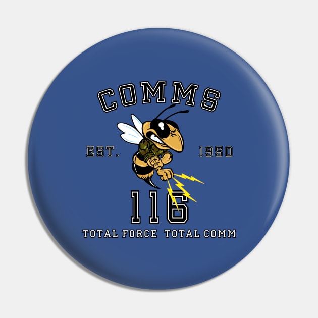 116th Comm Squadron Pin by SimonBreeze