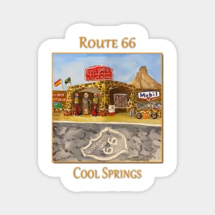 Cool Springs on Route 66 in Arizona Magnet